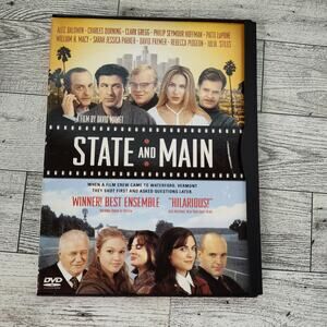 DVD State and Main SnapCase  Alec Baldwin / Sarah Jessica Parker / Julia Stiles